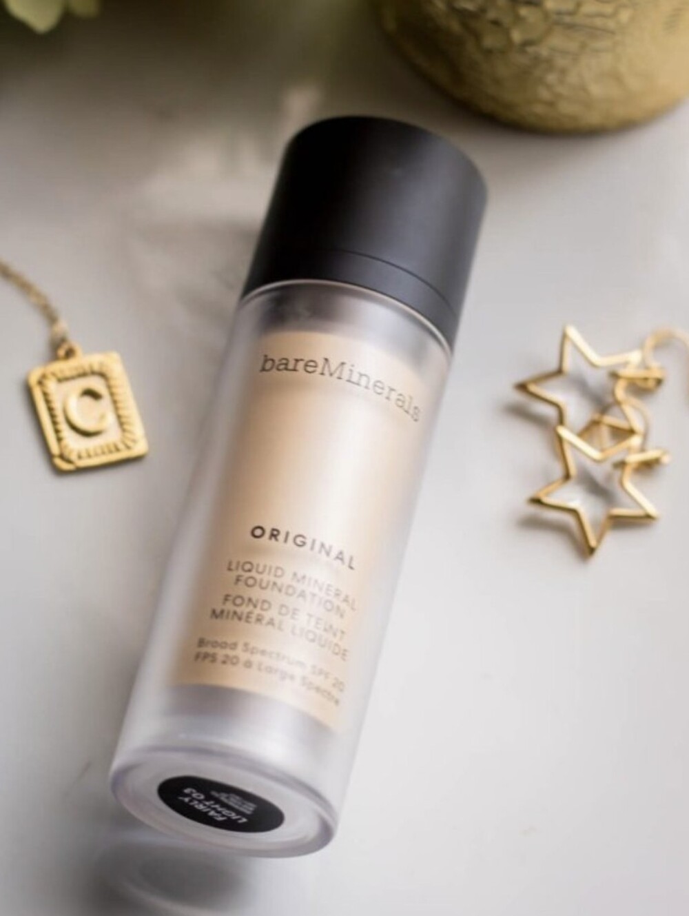 FAIRLY LIGHT 03 BareMinerals Original Liquid Mineral Foundation USED 1X
